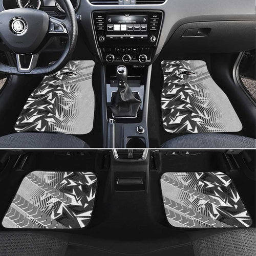Penrith Panthers Rugby Car Mats Fierce Mascot Geometric Tribal Art