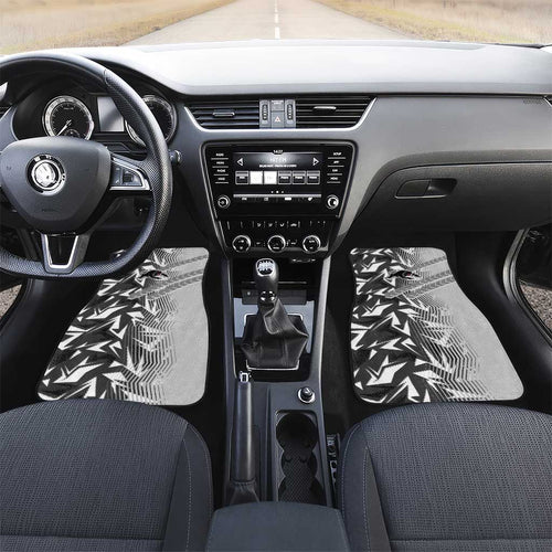 Penrith Panthers Rugby Car Mats Fierce Mascot Geometric Tribal Art