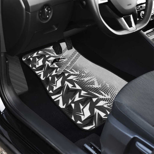 Penrith Panthers Rugby Car Mats Fierce Mascot Geometric Tribal Art