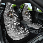 Penrith Panthers Rugby Car Seat Cover Fierce Mascot Geometric Tribal Art