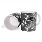 Penrith Panthers Rugby Ceramic Mug Fierce Mascot Geometric Tribal Art