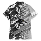 Penrith Panthers Rugby Family Matching Summer Maxi Dress and Hawaiian Shirt Fierce Mascot Geometric Tribal Art