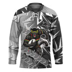 Penrith Panthers Rugby Hockey Jersey Fierce Mascot Geometric Tribal Art