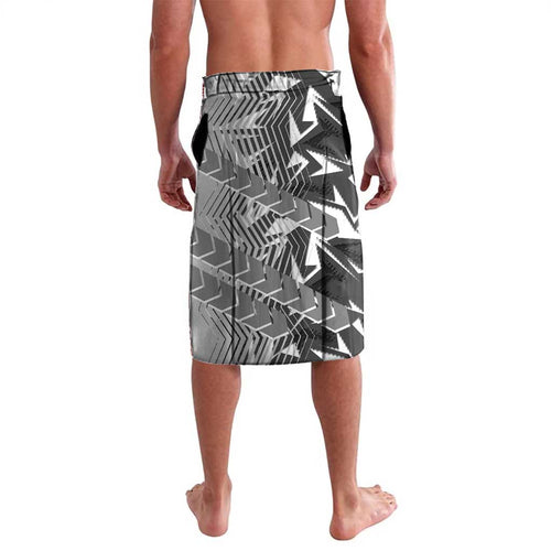 Penrith Panthers Rugby Lavalava Fierce Mascot Geometric Tribal Art