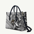 Penrith Panthers Rugby Leather Bag Fierce Mascot Geometric Tribal Art
