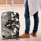 Penrith Panthers Rugby Luggage Cover Fierce Mascot Geometric Tribal Art