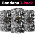 Penrith Panthers Rugby Neck Gaiter Fierce Mascot Geometric Tribal Art
