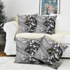 Penrith Panthers Rugby Pillow Cover Fierce Mascot Geometric Tribal Art
