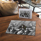 Penrith Panthers Rugby Puzzle Fierce Mascot Geometric Tribal Art