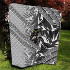Penrith Panthers Rugby Quilt Fierce Mascot Geometric Tribal Art