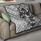 Penrith Panthers Rugby Quilt Fierce Mascot Geometric Tribal Art