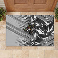 Penrith Panthers Rugby Rubber Doormat Fierce Mascot Geometric Tribal Art