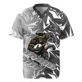 Penrith Panthers Rugby Rugby Jersey Fierce Mascot Geometric Tribal Art