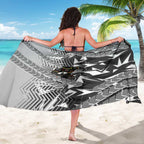 Penrith Panthers Rugby Sarong Fierce Mascot Geometric Tribal Art