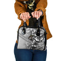 Penrith Panthers Rugby Shoulder Handbag Fierce Mascot Geometric Tribal Art