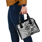 Penrith Panthers Rugby Shoulder Handbag Fierce Mascot Geometric Tribal Art