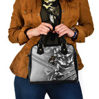 Penrith Panthers Rugby Shoulder Handbag Fierce Mascot Geometric Tribal Art
