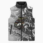 Penrith Panthers Rugby Sleeveless Puffer Jacket Fierce Mascot Geometric Tribal Art