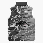 Penrith Panthers Rugby Sleeveless Puffer Jacket Fierce Mascot Geometric Tribal Art