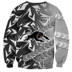 Penrith Panthers Rugby Sweatshirt Fierce Mascot Geometric Tribal Art