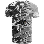 Penrith Panthers Rugby T Shirt Fierce Mascot Geometric Tribal Art