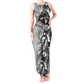 Penrith Panthers Rugby Tank Maxi Dress Fierce Mascot Geometric Tribal Art