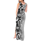 Penrith Panthers Rugby Tank Maxi Dress Fierce Mascot Geometric Tribal Art
