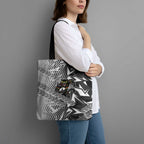 Penrith Panthers Rugby Tote Bag Fierce Mascot Geometric Tribal Art