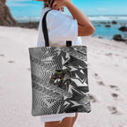 Penrith Panthers Rugby Tote Bag Fierce Mascot Geometric Tribal Art