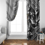 Penrith Panthers Rugby Window Curtain Fierce Mascot Geometric Tribal Art