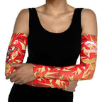 Dolphins Rugby Arm Sleeves Fierce Mascot Geometric Tribal Art