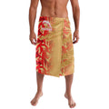 Dolphins Rugby Lavalava Fierce Mascot Geometric Tribal Art