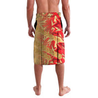 Dolphins Rugby Lavalava Fierce Mascot Geometric Tribal Art