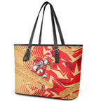 Dolphins Rugby Leather Tote Bag Fierce Mascot Geometric Tribal Art