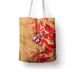 Dolphins Rugby Tote Bag Fierce Mascot Geometric Tribal Art
