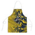 North Queensland Cowboys Rugby Apron Fierce Mascot Geometric Tribal Art