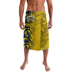 North Queensland Cowboys Rugby Lavalava Fierce Mascot Geometric Tribal Art