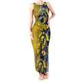North Queensland Cowboys Rugby Tank Maxi Dress Fierce Mascot Geometric Tribal Art