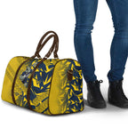 North Queensland Cowboys Rugby Travel Bag Fierce Mascot Geometric Tribal Art
