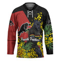 Penrith Panthers Hockey Jersey Golden Wattle Floral Polynesian - Australian Flower - Rugby Mascot