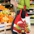 Dolphins Grocery Bag Golden Wattle Floral Polynesian - Australian Flower - Rugby Mascot