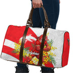 Dolphins Travel Bag Golden Wattle Floral Polynesian - Australian Flower - Rugby Mascot