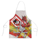 St George Illawarra Dragons Apron Golden Wattle Floral Polynesian - Australian Flower - Rugby Mascot