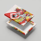 St George Illawarra Dragons Canvas Wall Art Golden Wattle Floral Polynesian - Australian Flower - Rugby Mascot