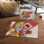 St George Illawarra Dragons Puzzle Golden Wattle Floral Polynesian - Australian Flower - Rugby Mascot