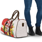 St George Illawarra Dragons Travel Bag Golden Wattle Floral Polynesian - Australian Flower - Rugby Mascot