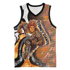 Personalised Greater Western Sydney Giants Basketball Jersey Trippy Psychedelic Abstract Art Mascot Football Fans