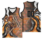 Personalised Greater Western Sydney Giants Basketball Jersey Trippy Psychedelic Abstract Art Mascot Football Fans