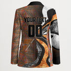 Personalised Greater Western Sydney Giants Blazer Trippy Psychedelic Abstract Art Mascot Football Fans