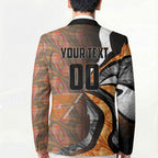 Personalised Greater Western Sydney Giants Blazer Trippy Psychedelic Abstract Art Mascot Football Fans